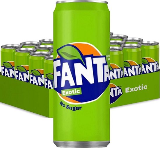 FANTA EXOTIC ZERO PACK DE 24*33CL