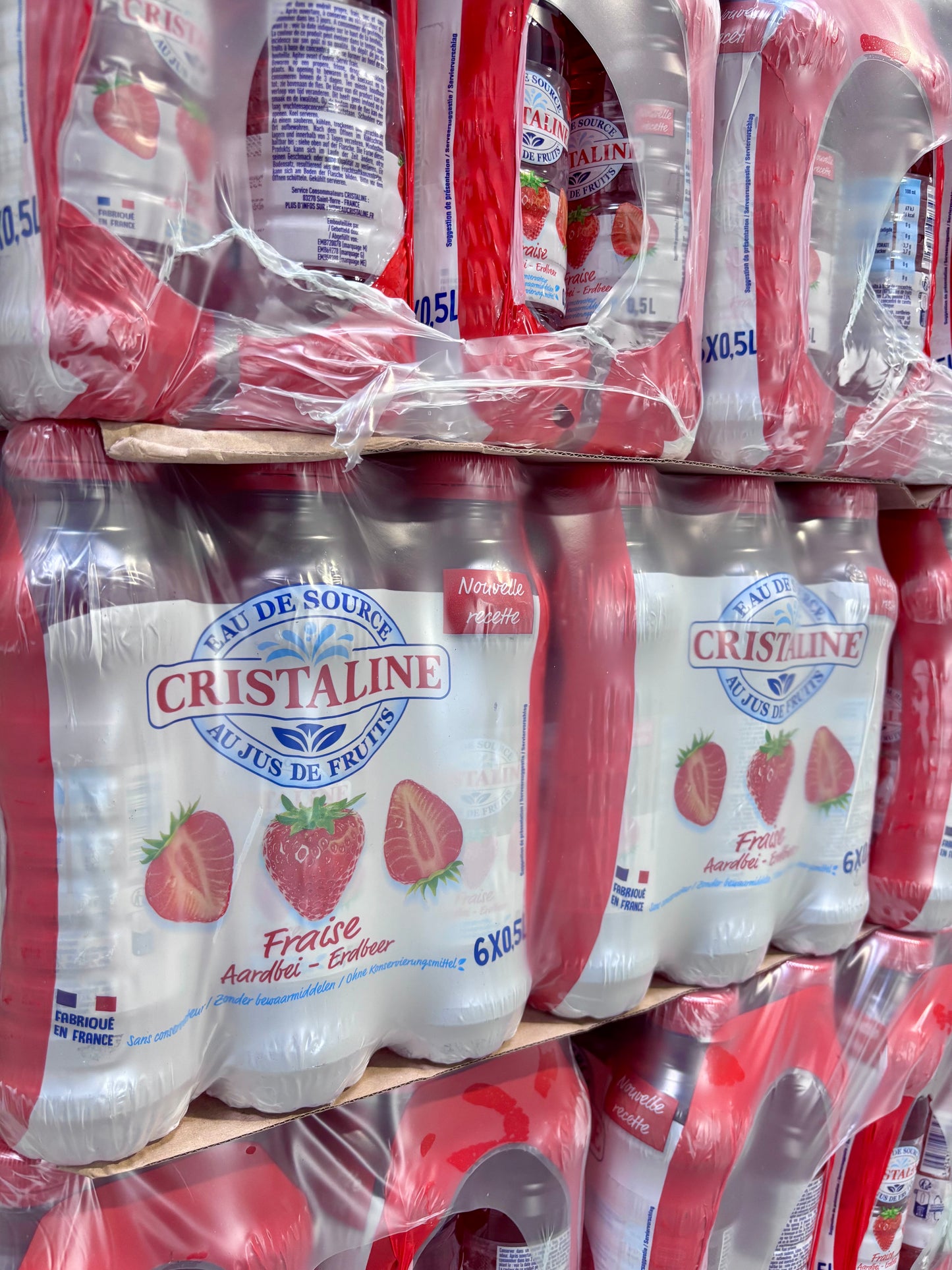 CRISTALINE FRAISE PACK DE 24*50CL