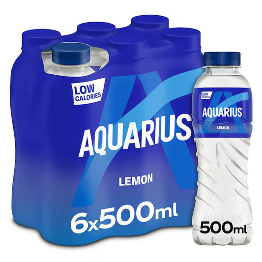 AQUARIUS LEMON PACK DE 6*50CL