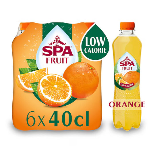 SPA FRUIT PÉTILLANTE ORANGE 6X40CL