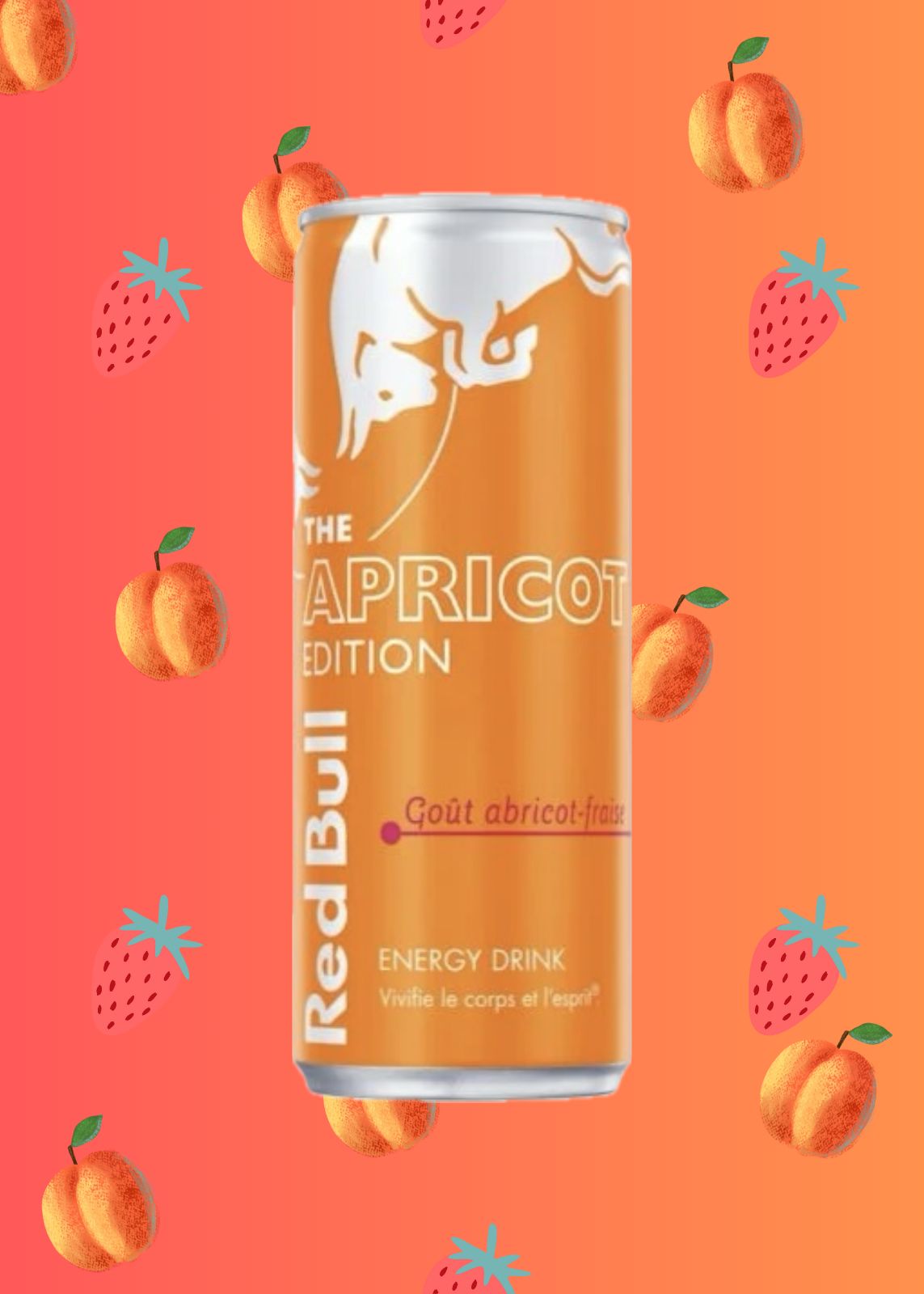 RED BULL APRICOT EDITION PACK DE 24*25CL