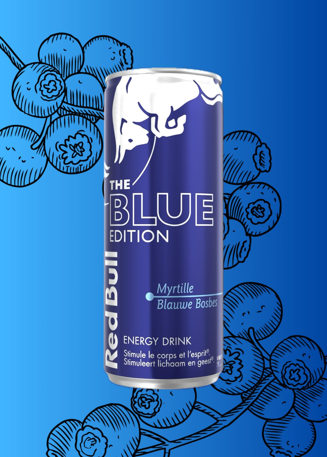 RED BULL BLUE EDITION PACK DE 24*25CL