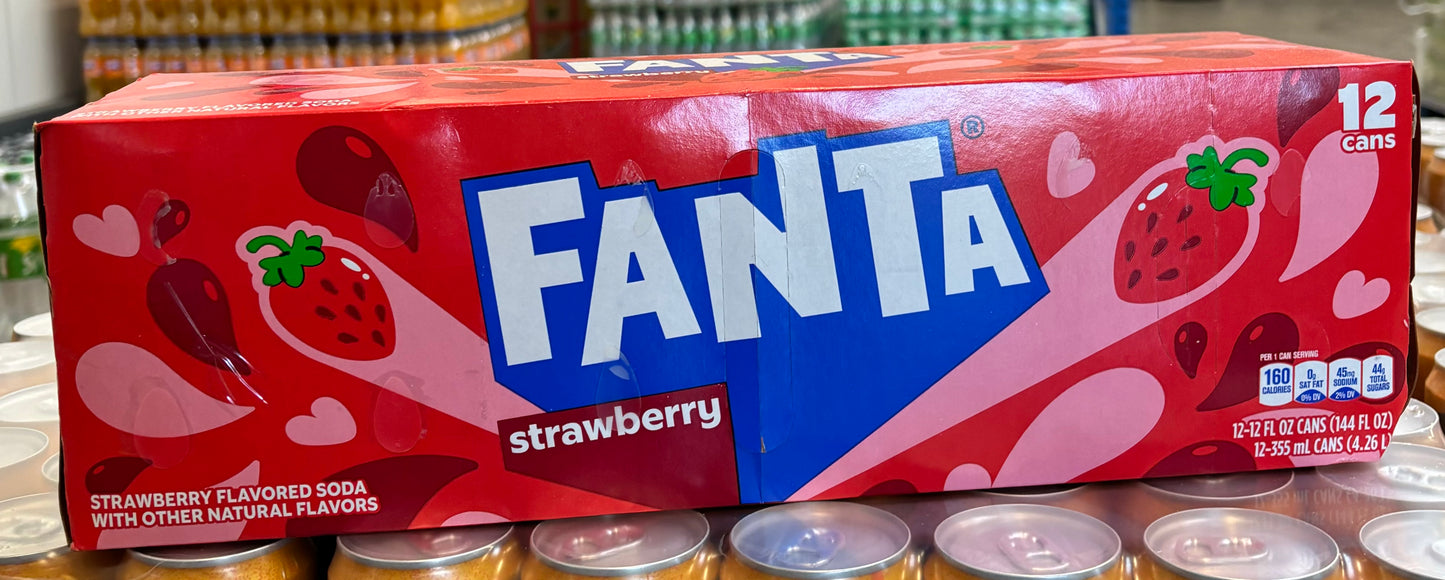 FANTA STRAWBERRY 12*355ML