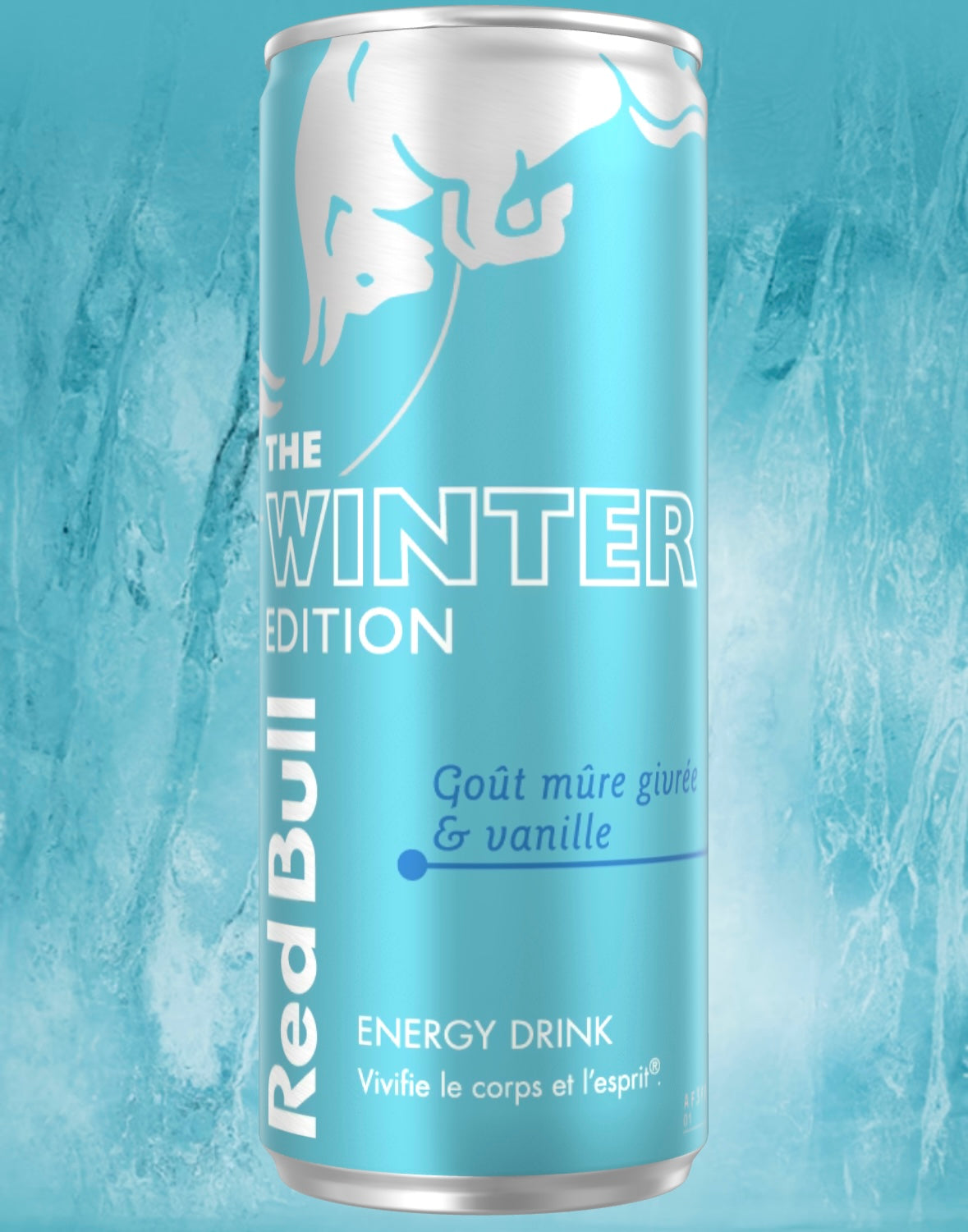 RED BULL WINTER ÉDITION MÛRE GIVRÉE & VANILLE PACK DE 24*25CL