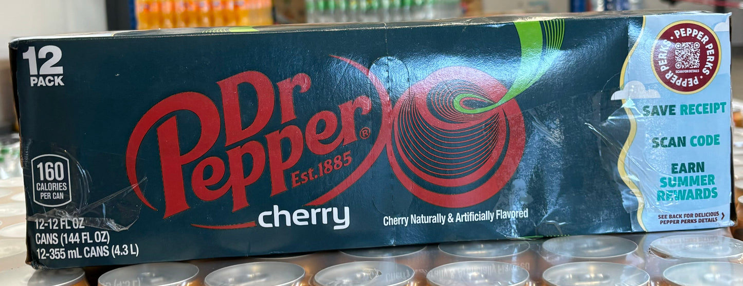 DR PEPPER CHERRY 12*355ML