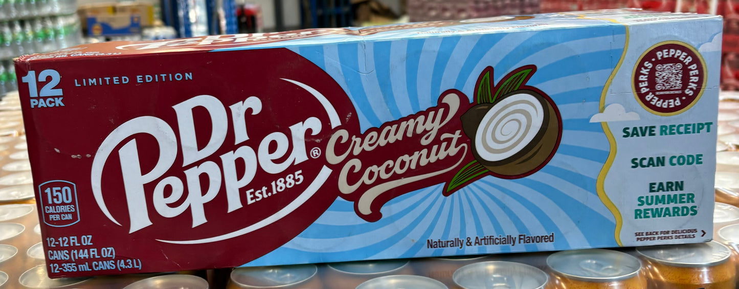 DR PEPPER CREAMY COCONUT 12*355ML