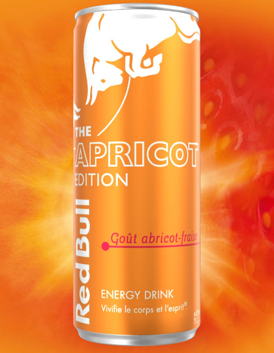 RED BULL APRICOT EDITION PACK DE 24*25CL