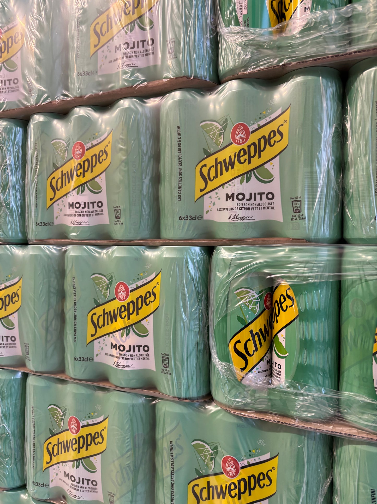 SCHWEPPES MOJITO PACK DE 24*33CL