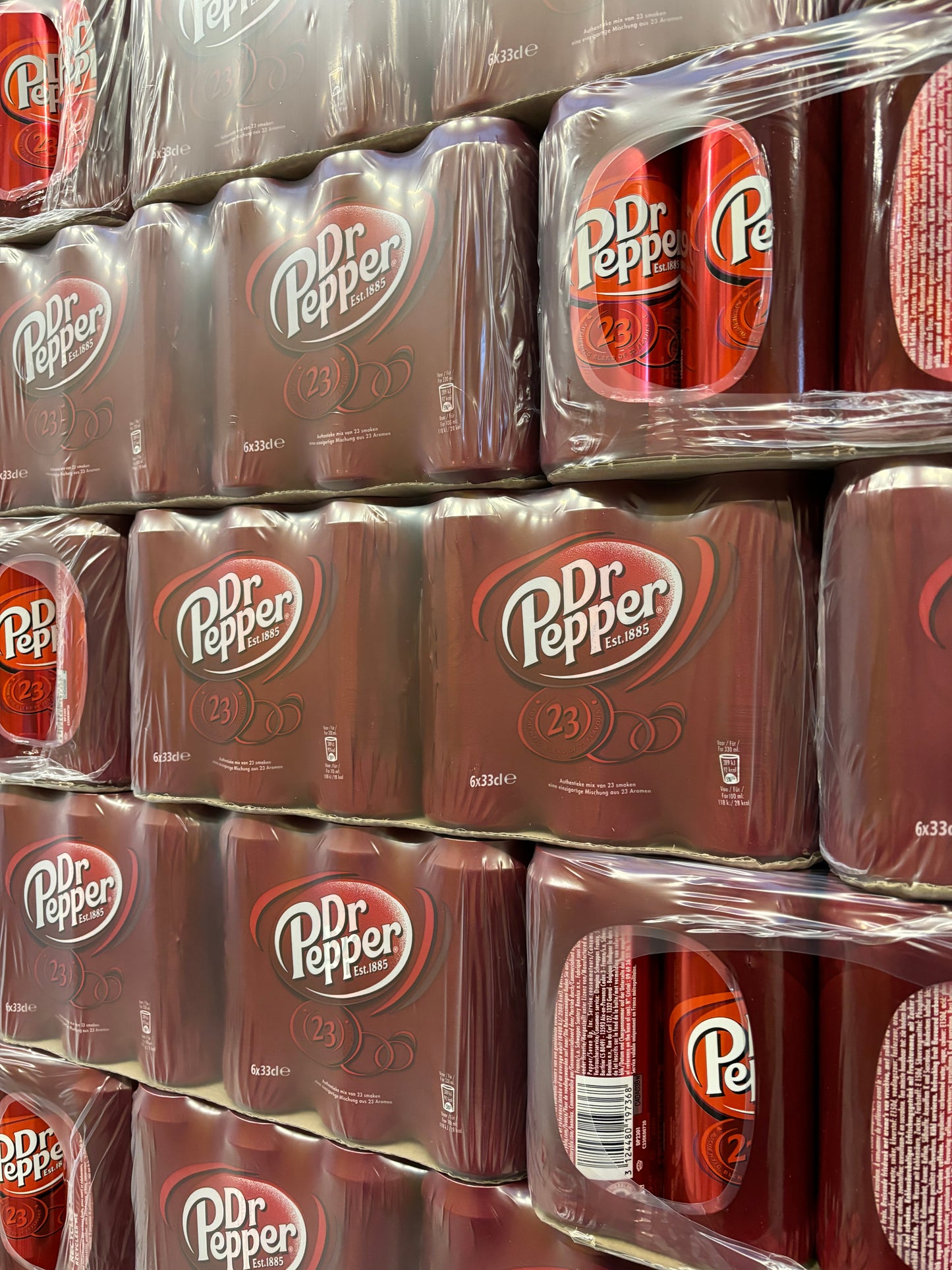 DR PEPPER PACK DE 24*33CL