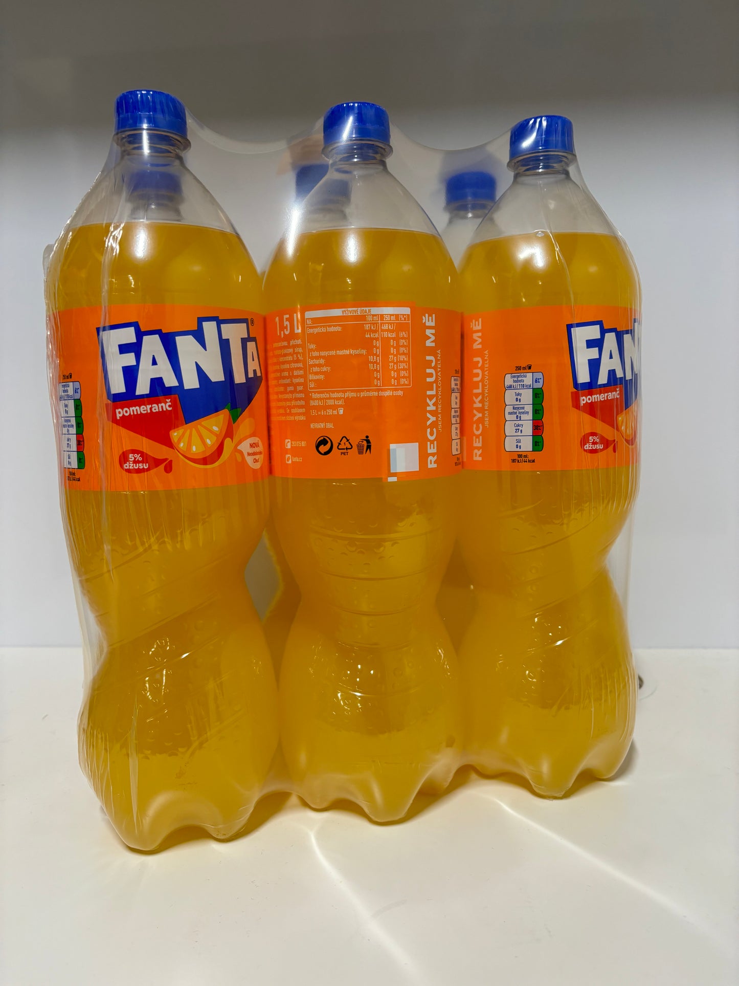 FANTA ORANGE PACK DE 6*1,5L