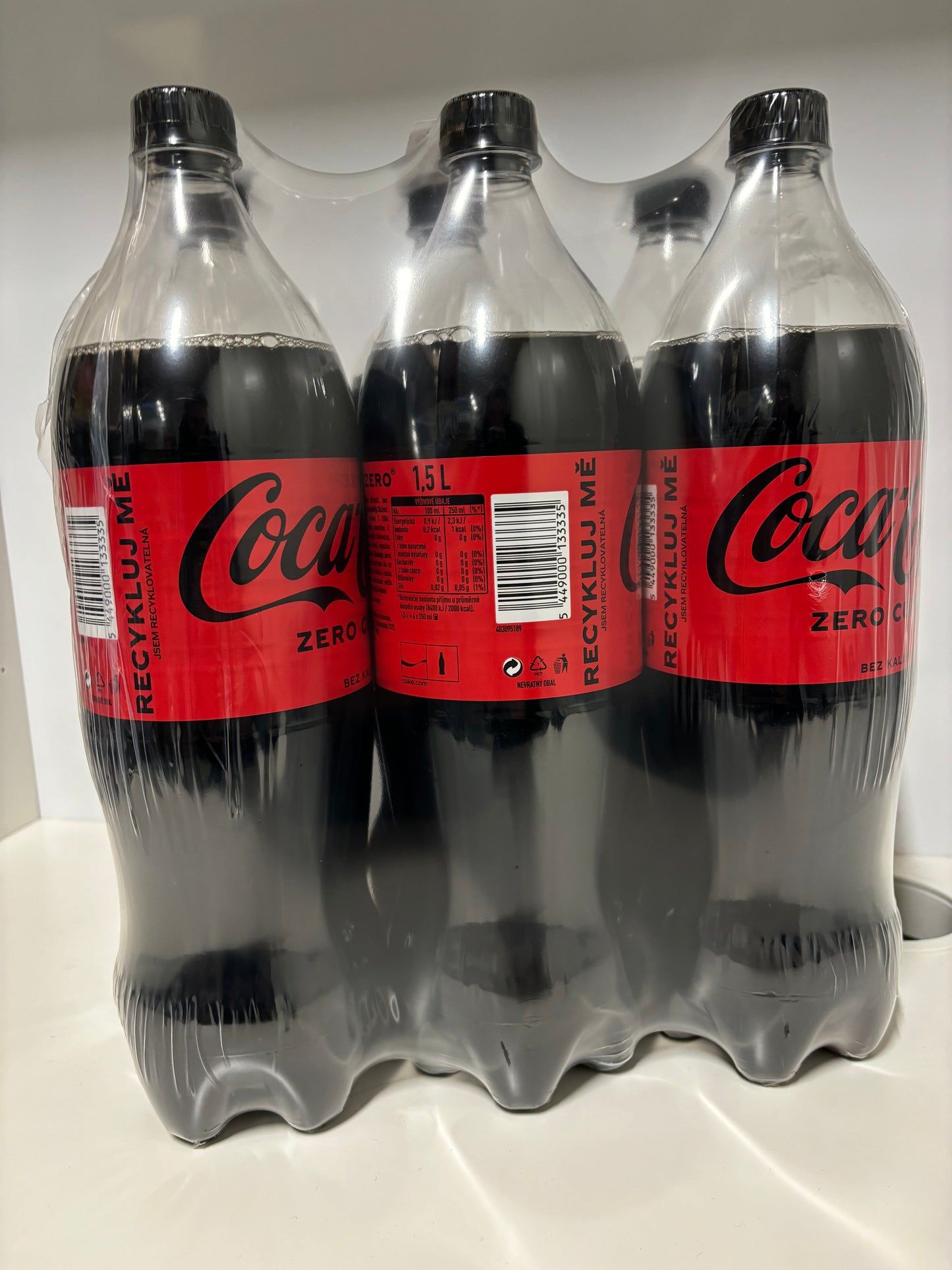 COCA-COLA ZERO PACK DE 6*1,5L