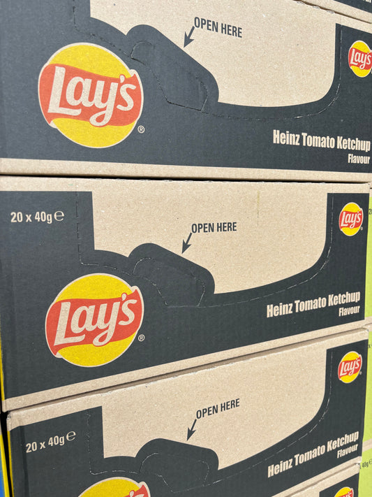 LAYS KETCHUP CARTON DE 20*40GR