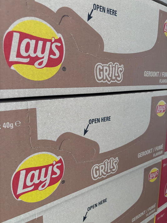 LAYS GRILLS CARTON DE 20*40GR