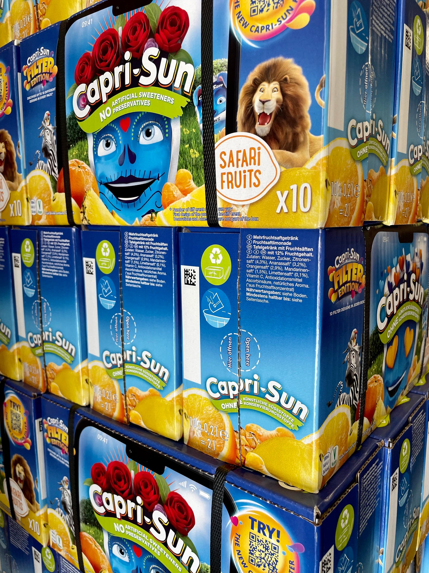 CAPRI-SUN SAFARI PACK DE 40*20CL