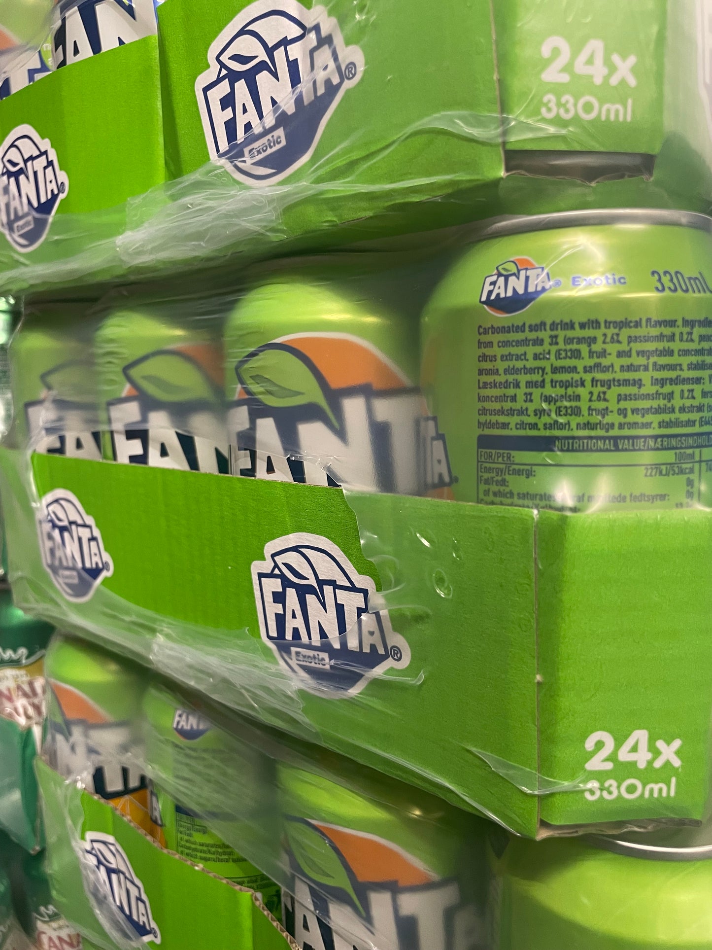 FANTA EXOTIC PACK DE 24*33CL