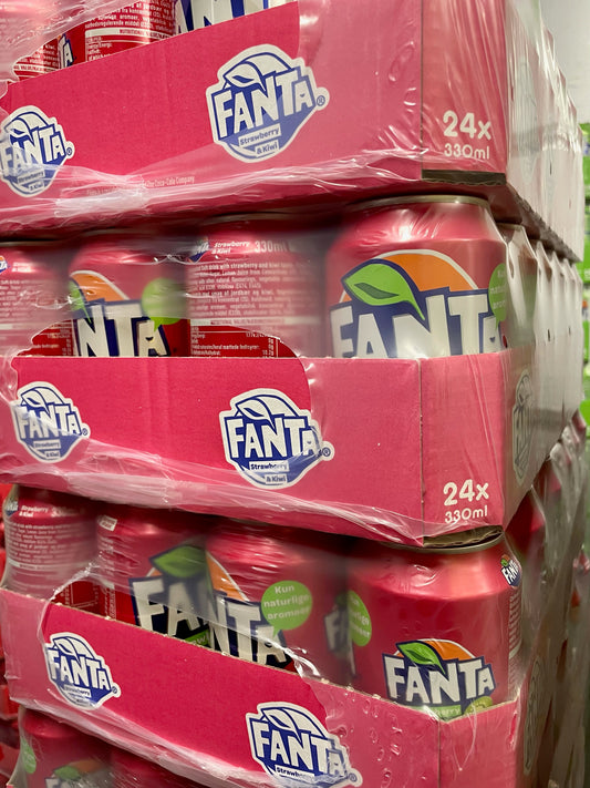 FANTA FRAISE-KIWI PACK DE 24*33CL