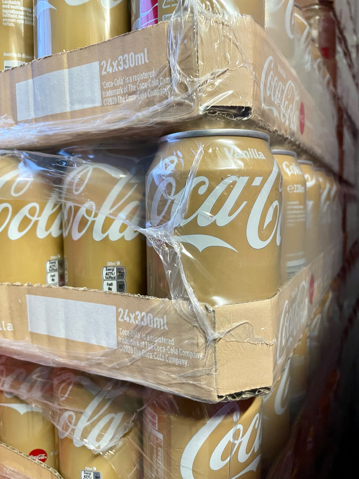 COCA-COLA VANILLE PACK DE 24*33CL